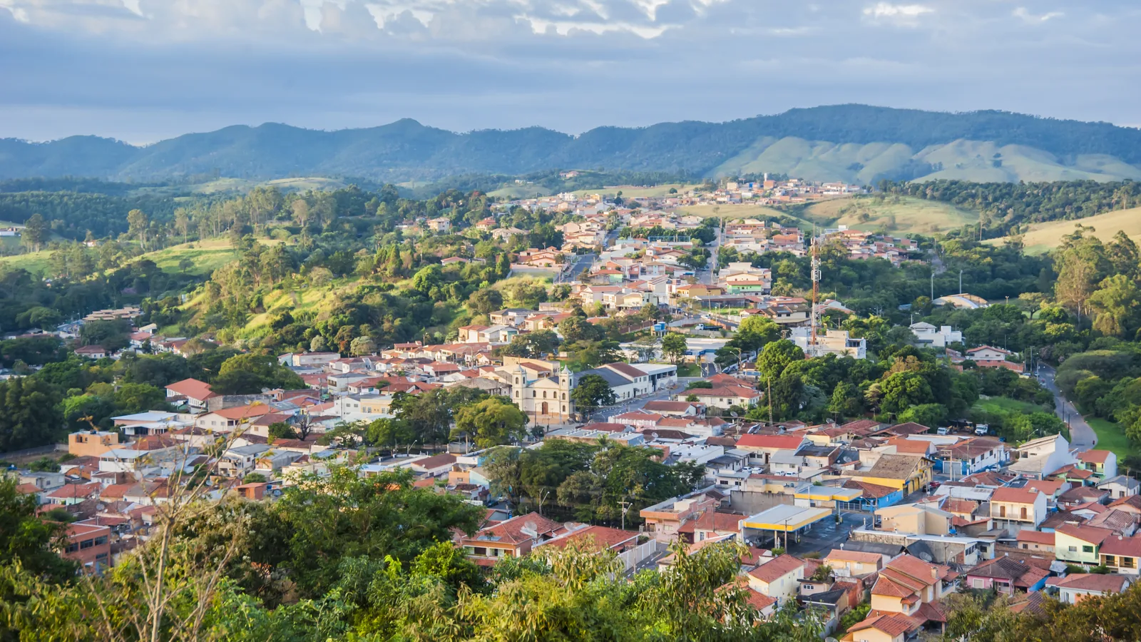 Panorama urbano de Cabreúva
