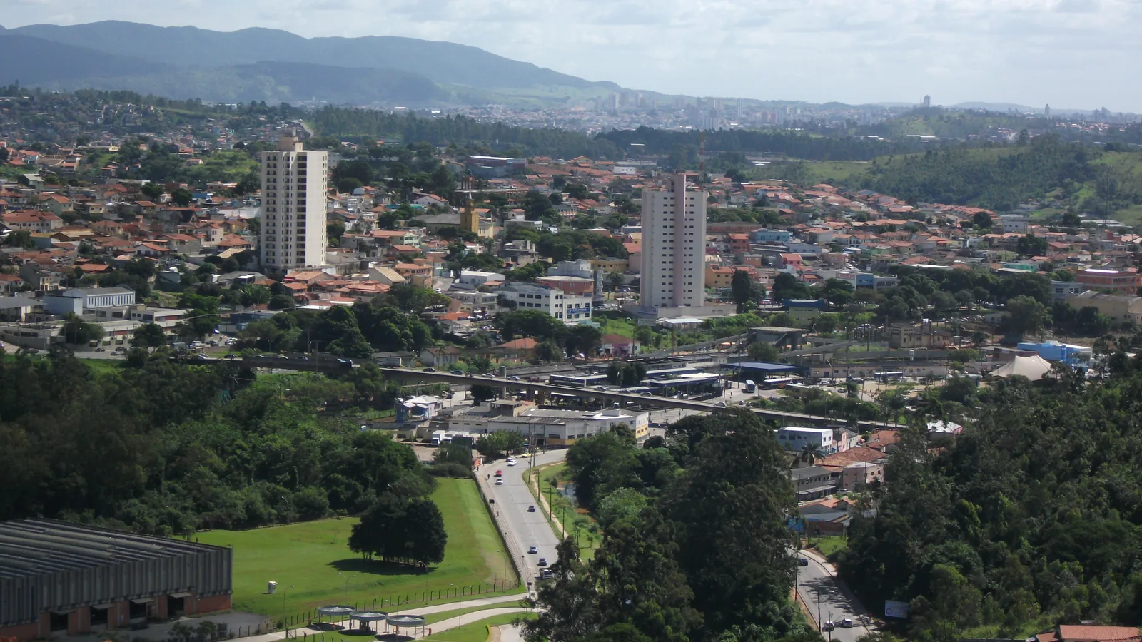 Panorama urbano de Campo Limpo Paulista