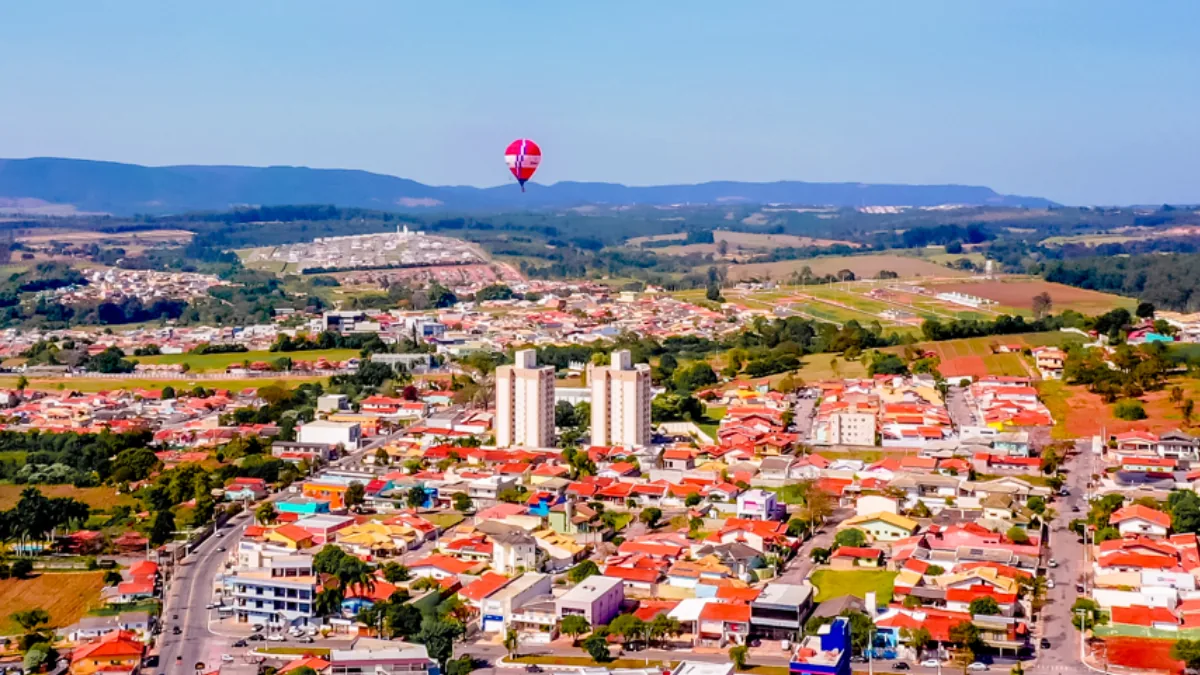 Vista urbana de Itupeva