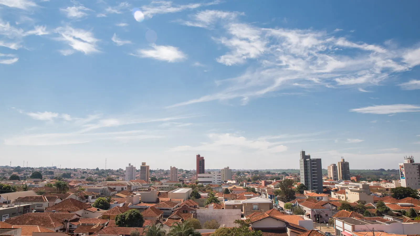 Vista de Barretos para página de administradora de condomínios