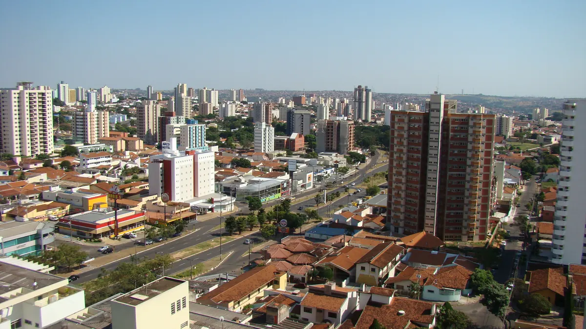 Vista de Bauru para página de administradora de condomínios