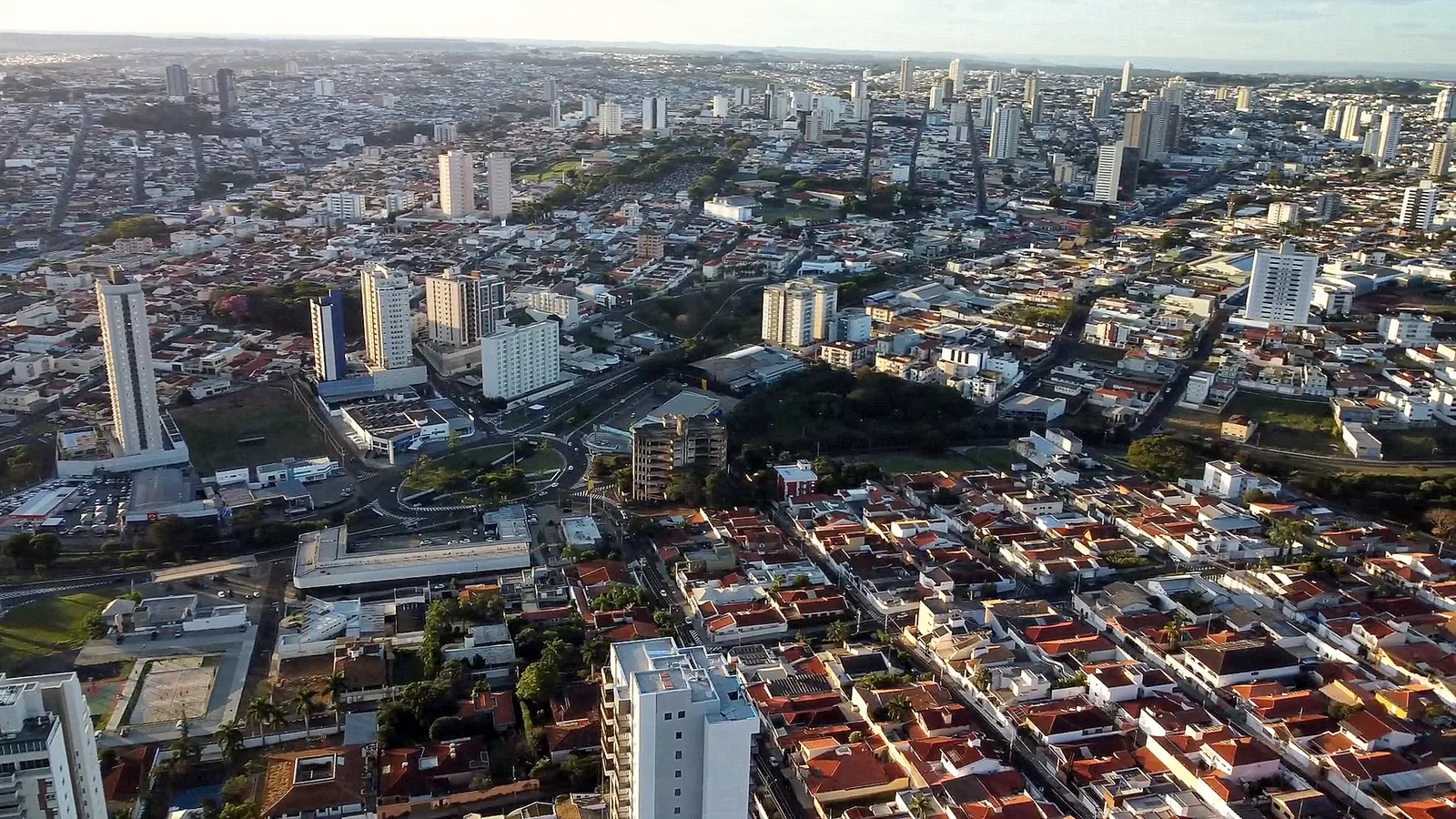 Vista de Franca para página de administradora de condomínios