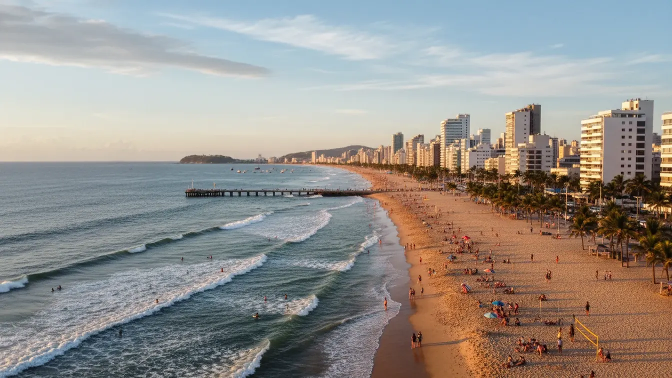 Vista de Guarujá para página de administradora de condomínios