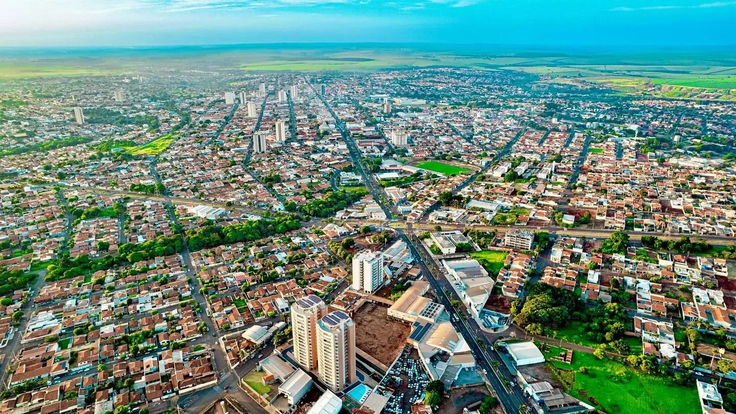 Vista de Ourinhos para página de administradora de condomínios