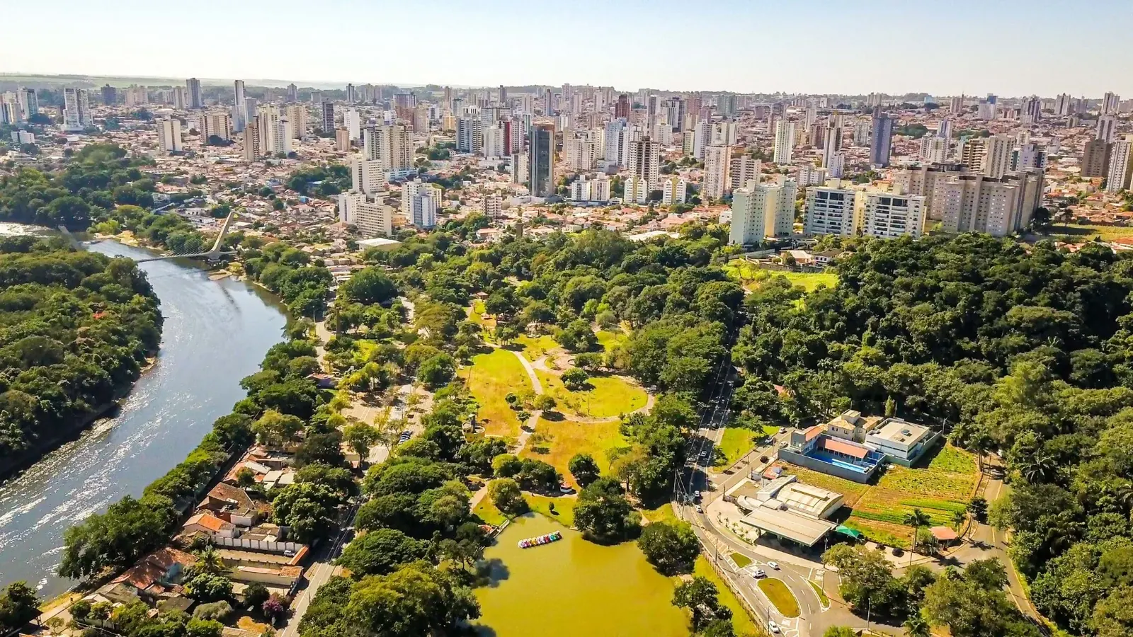 Vista de Piracicaba para página de administradora de condomínios