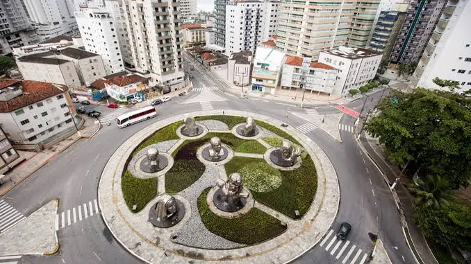 Vista de Praia Grande para página de administradora de condomínios