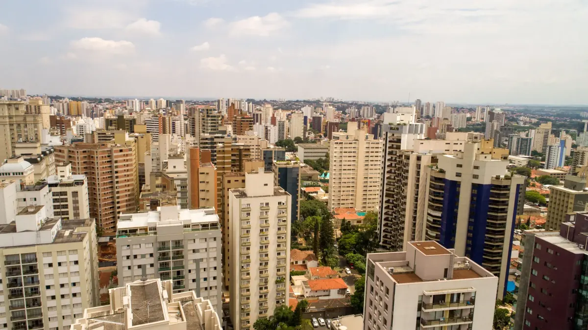 Vista de Santa Bárbara d'Oeste para página de administradora de condomínios