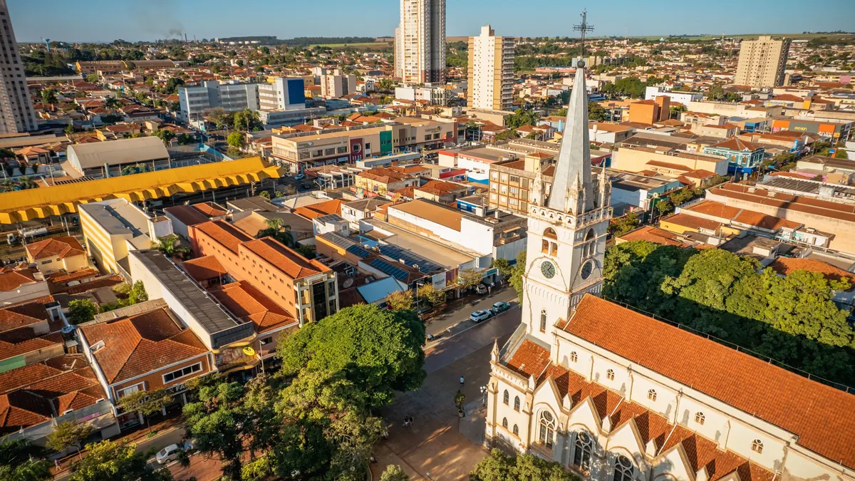 Vista de Sertãozinho para página de administradora de condomínios
