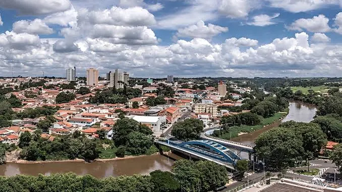 Vista urbana de Tietê